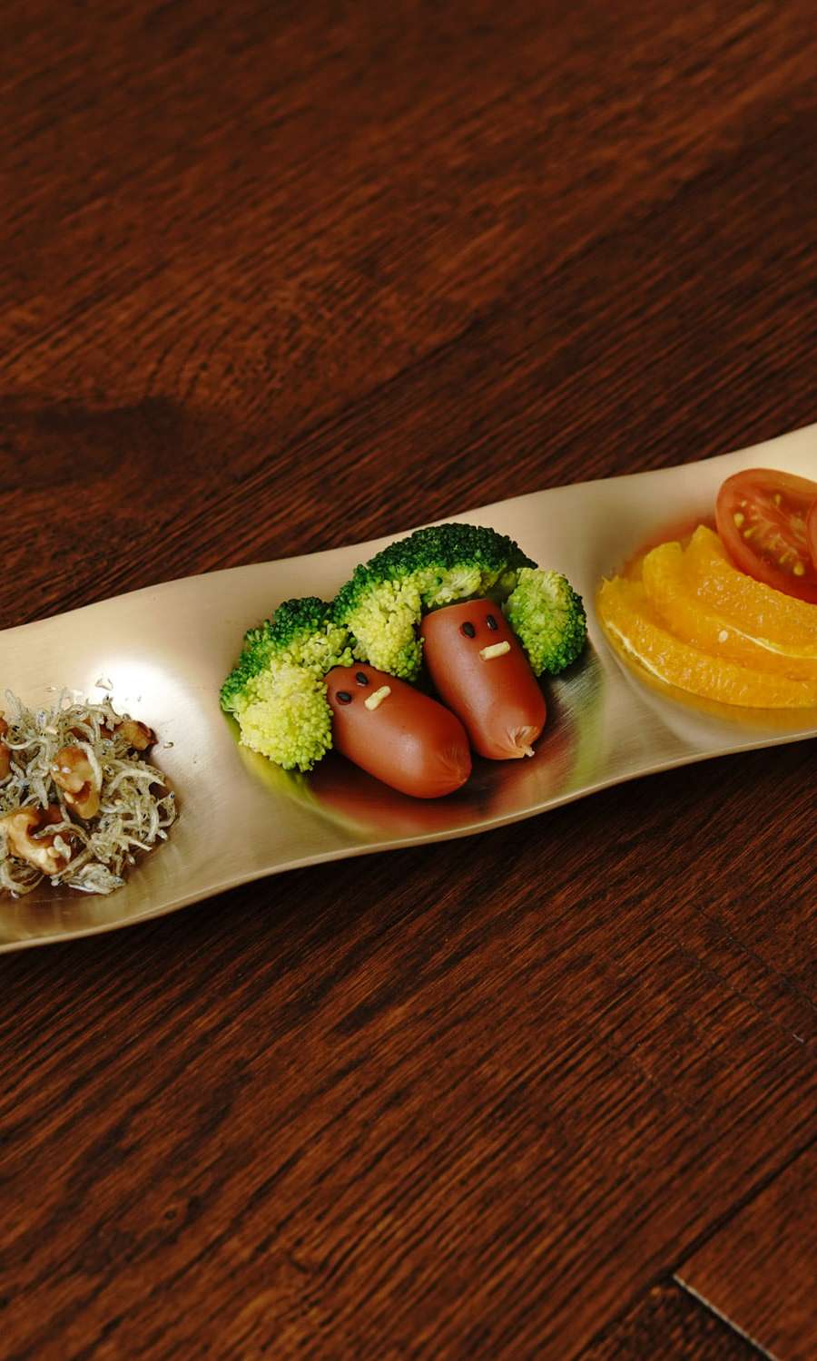 Bangjja Yogi Mini Three-Compartment Plate