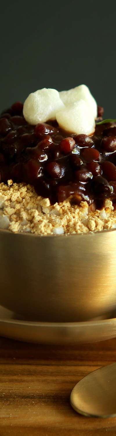 Notdam Traditional Notgeum Bingsu Bowl (Single-Serving)