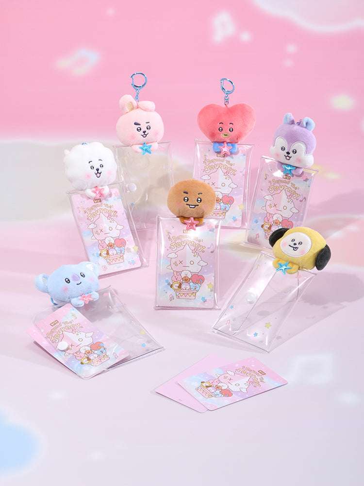 BT21 Beyond the Journey Clear Character Pouch Keyring