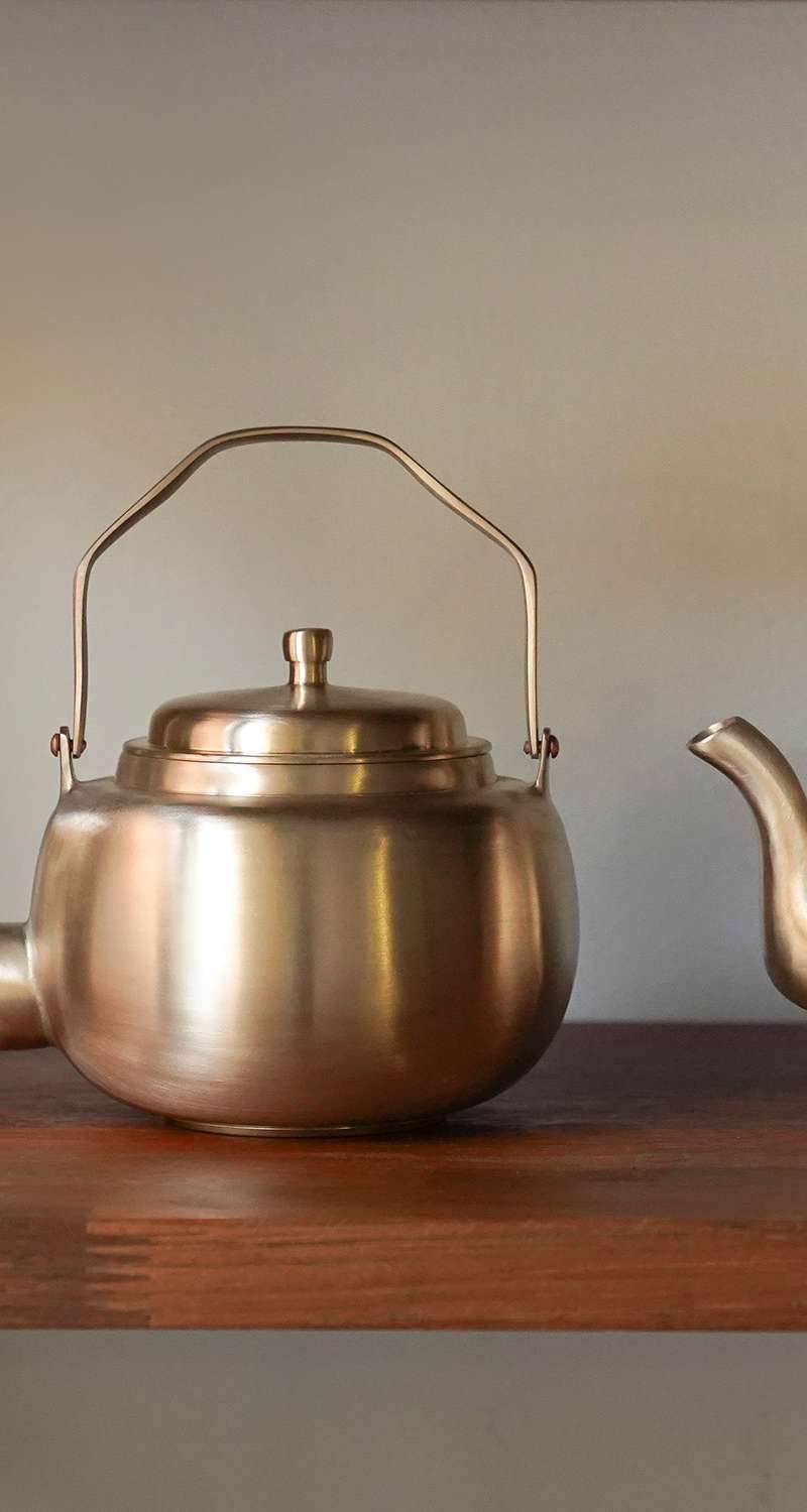 Nottdam Bangja Yugi Ceremonial Brass Kettle (Small)