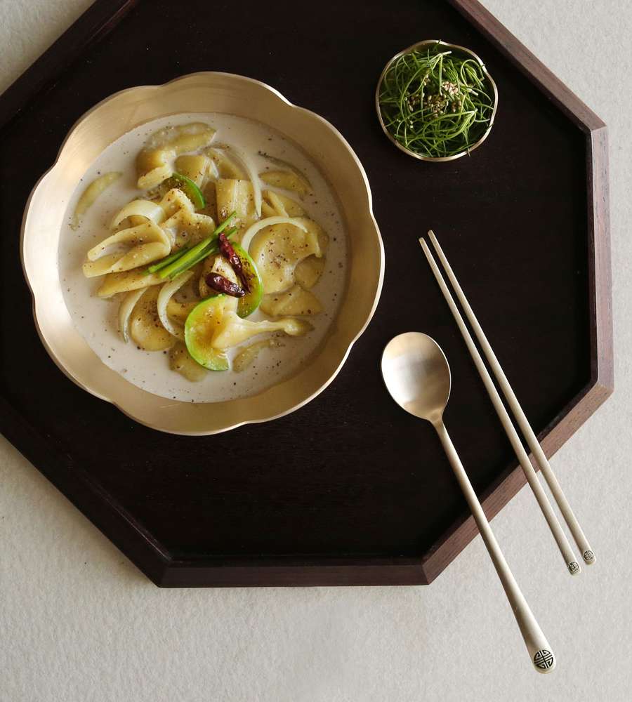 Bangjja Yugi Yeonriji Spoon and Chopstick Set for One