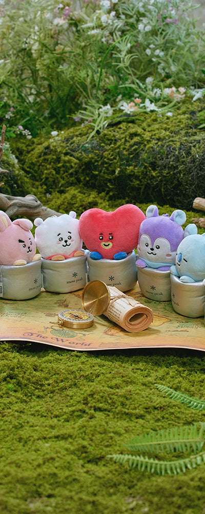 BT21 スノーピーク キーリング