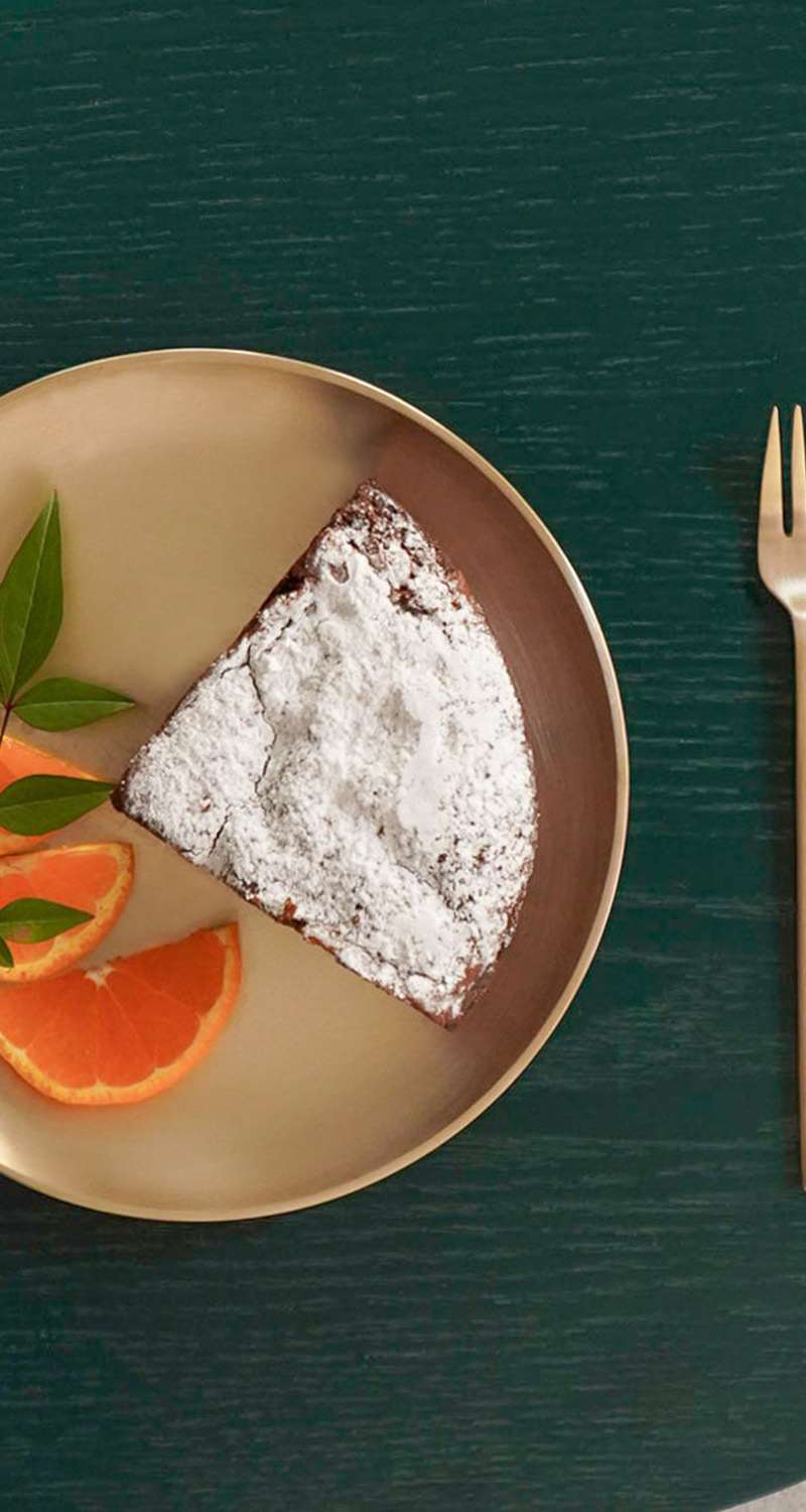 Bandja Yugi Cake Plate 1P + Tea Fork 1P Set