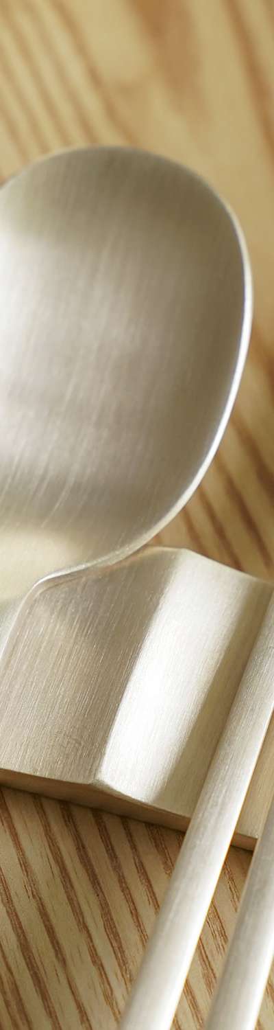 Bangja Yogi Bronze Wave Spoon Rest 1P