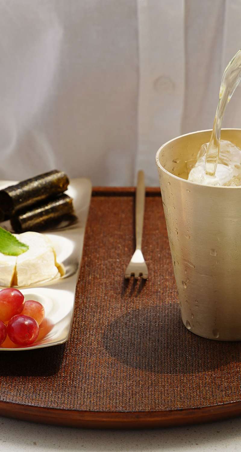 Bangjja Yugi Traditional Brass Beer Cup