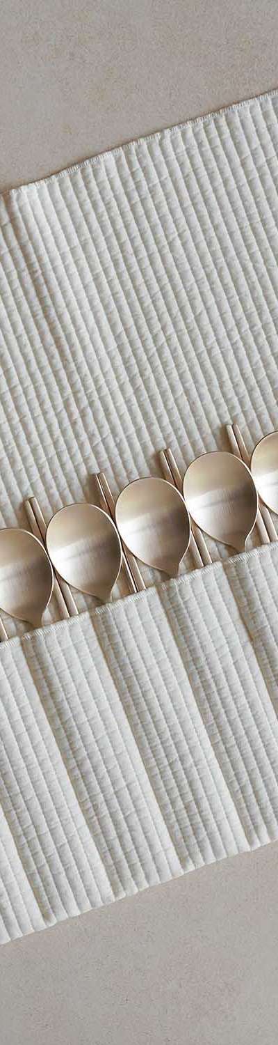 Quilted Utensil Case 10 Persons