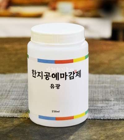 韓紙工芸用仕上げ剤(光沢)250ml