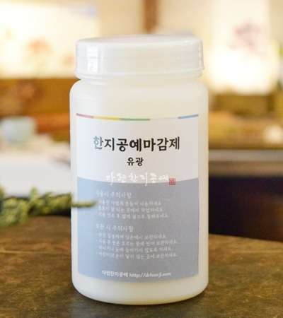 韓紙工芸用仕上げ剤(光沢)500ml