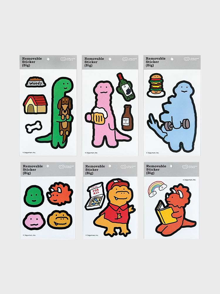 Choguman Removable Big Sticker (Mix)