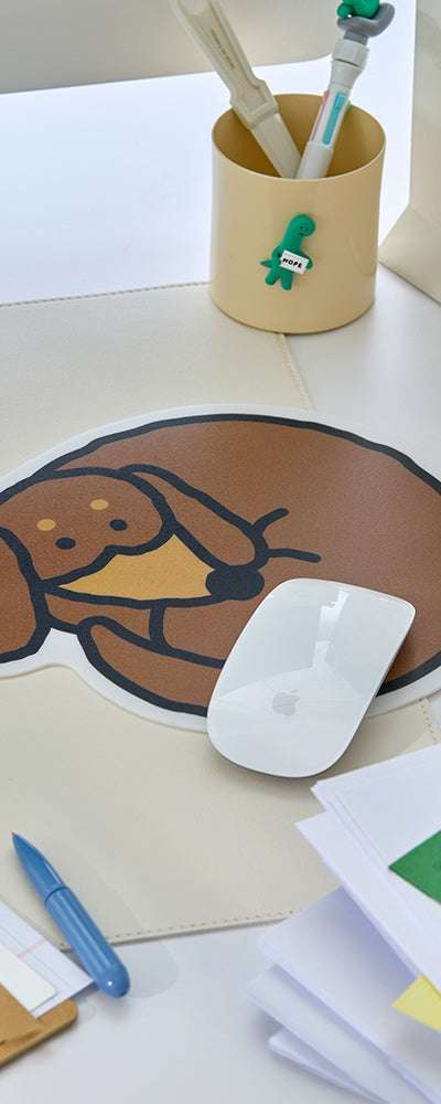 ジョグマン ウディ オフィスマウスパッド