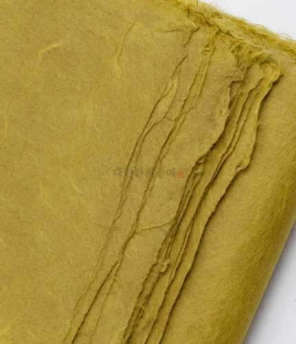 Traditional Hanji - Mustard Yellow
