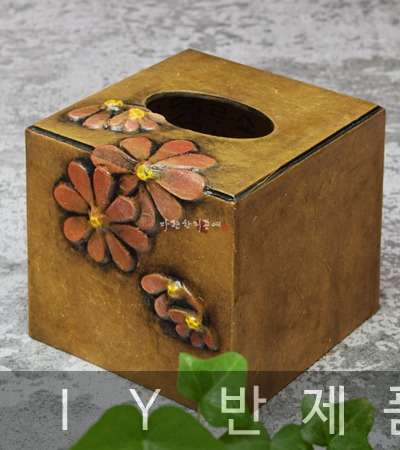 野菊の花 ティッシュカバー DIY 正方形