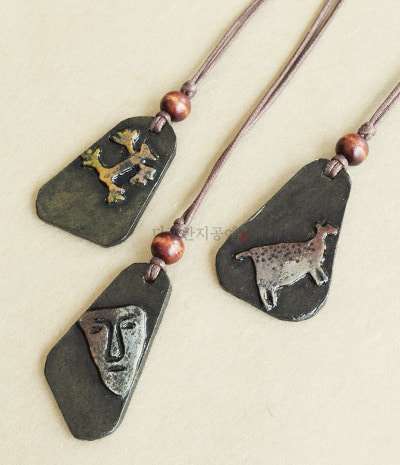 Rock Art Pattern Necklace