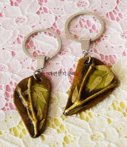 Shippilidae Bamboo Forest Keyring (Gold)