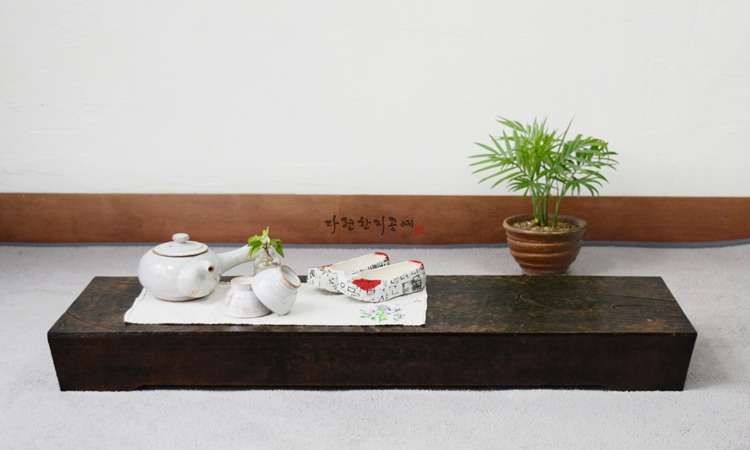Wood Grain Long Tea Table