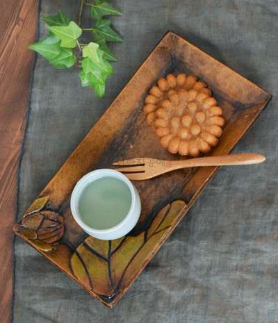 蓮花文様 タシク皿