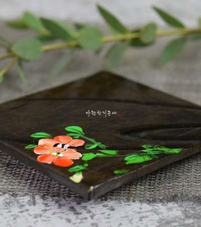 Wood Grain Hanji Coaster