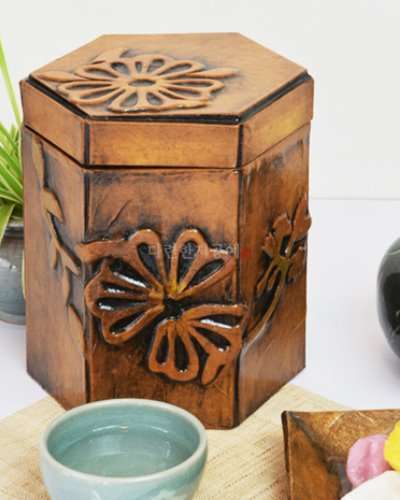 Gosaeq Wildflower Tea Caddy Medium