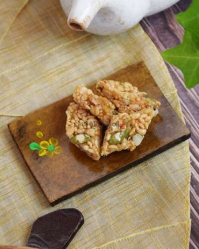 Traditional Tile-Pattern Hanji Confectionery Plate (Small)