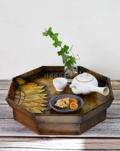 Sunflower Octagonal Soban Tray