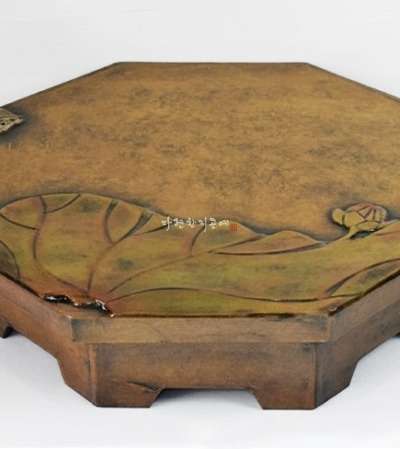 Lotus Pattern Octagonal Table