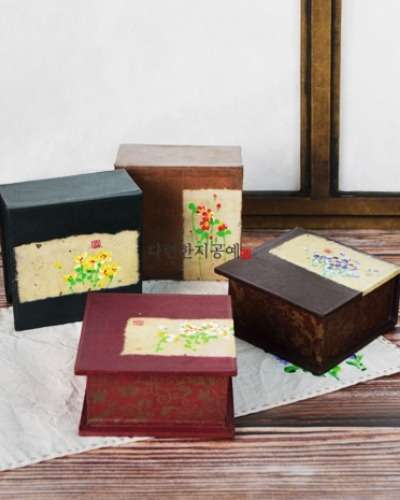 Wildflower Painted Jewelry Box
