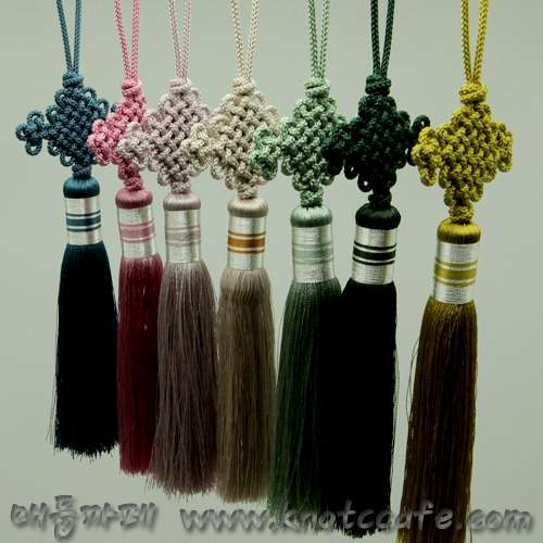 Hanbok Norigae Set of Three Chick Pendants