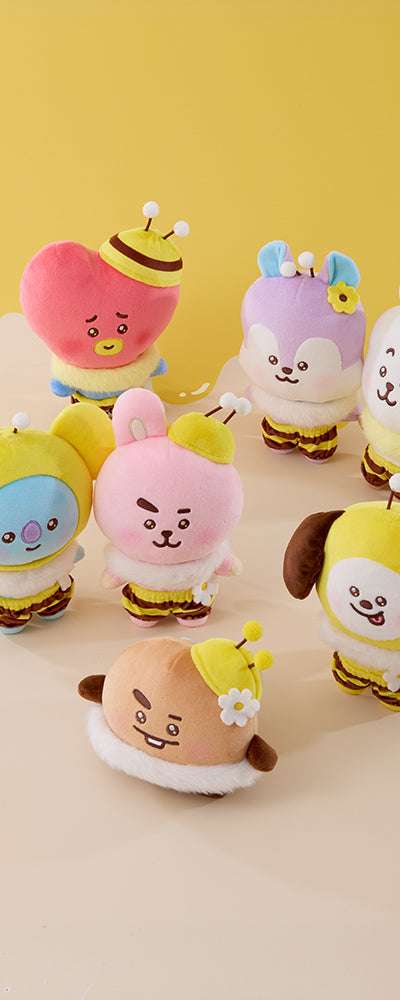BT21ハニービー中型ぬいぐるみ