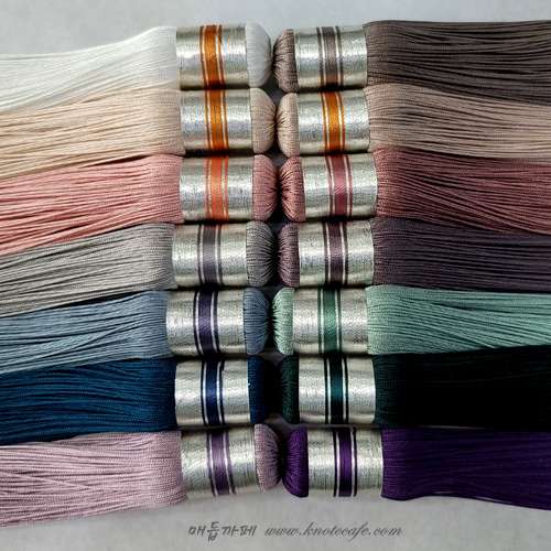 Hanbok Accessory Twisted Cord with Tassel - Large Type 2