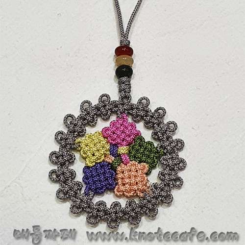 Traditional Knot Dream Catcher Keyring