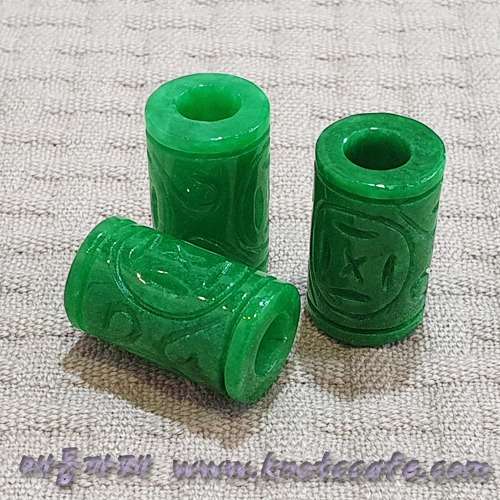Hanbok Accessory Jade Raw Stone (Bamboo Jade)