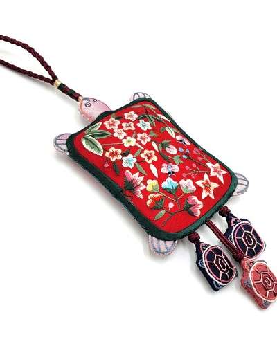 Embroidered Turtle Norigae