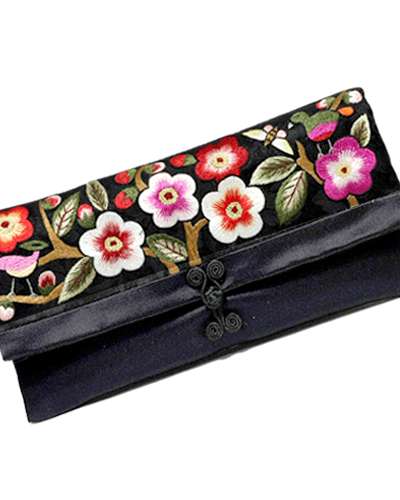 Ssaumzi Embroidered Glasses Case