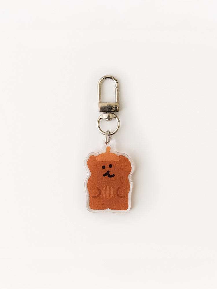 Dino Tang Quokka & Bobo in the Woods Acrylic Keyring VER.6