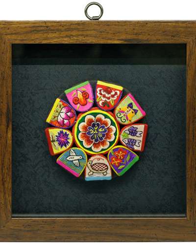 Thimble Embroidery Flower Frame
