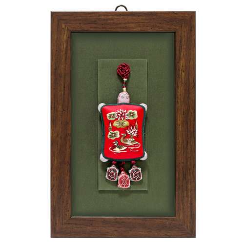 Geobuk Norigae Embroidery Frame (Mandarin Ducks)