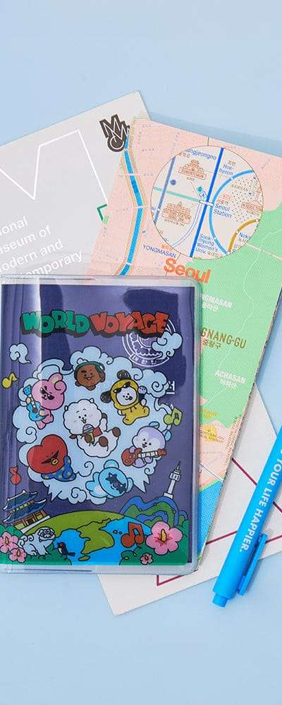 BT21 WORLD VOYAGE パスポートケース