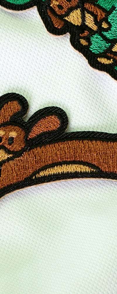 ジョグマン ウッディ ベースボール ジャンプ 刺繍 ワッペン