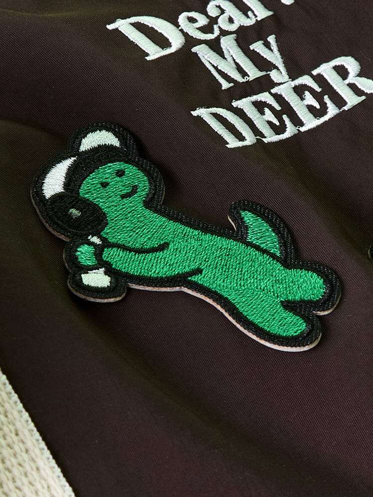 Brachyosaurus Baseball Embroidered Patch