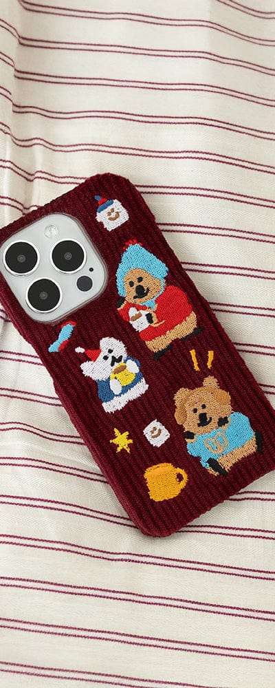 ダイノタン ココカップ コーデュロイ iPhoneケース