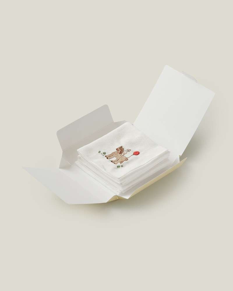 2026 Horse Year Gauze Handkerchief 5-Piece Set