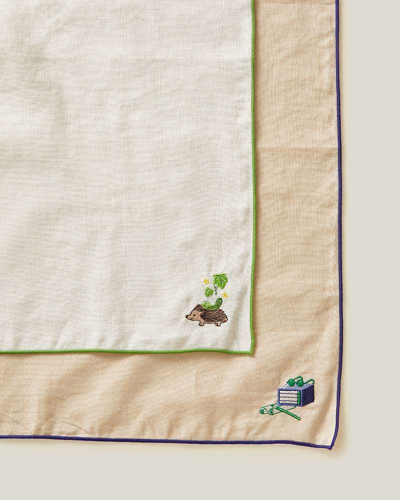 Cheonggu Youngeon Embroidered Handkerchief (2 Types)