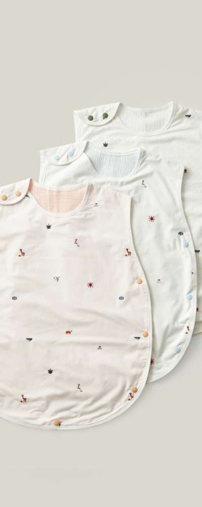 Ten Symbols of Longevity Infant Sleep Vest 3 Colors