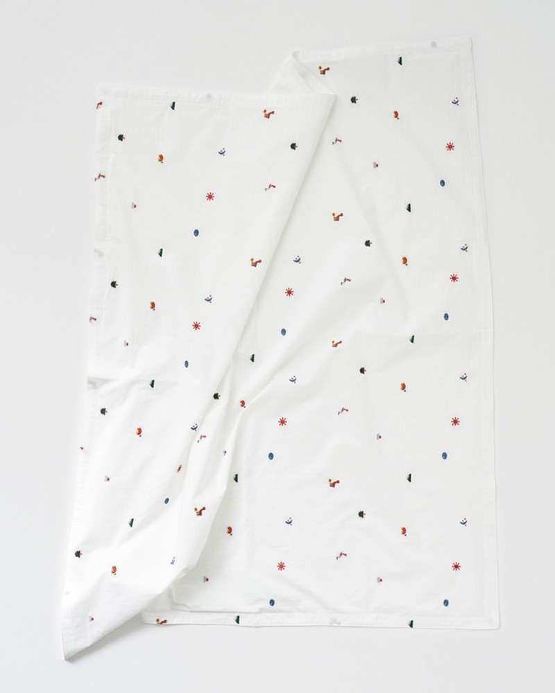 Ten Symbols of Longevity Gauze Cotton Belly Button Blanket