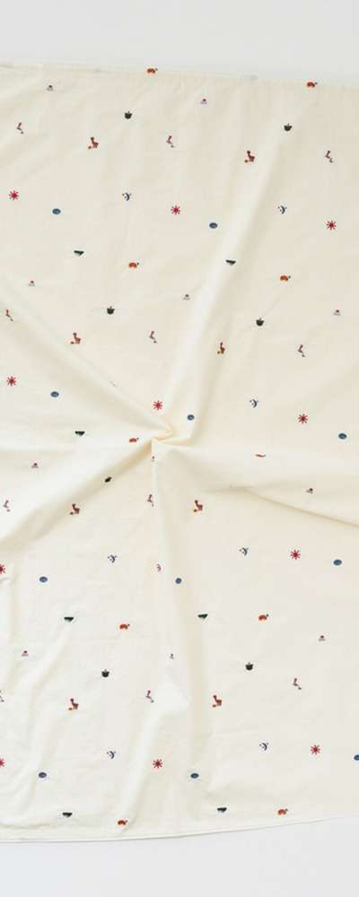 Ten Symbols of Longevity Yellow Belly Blanket S