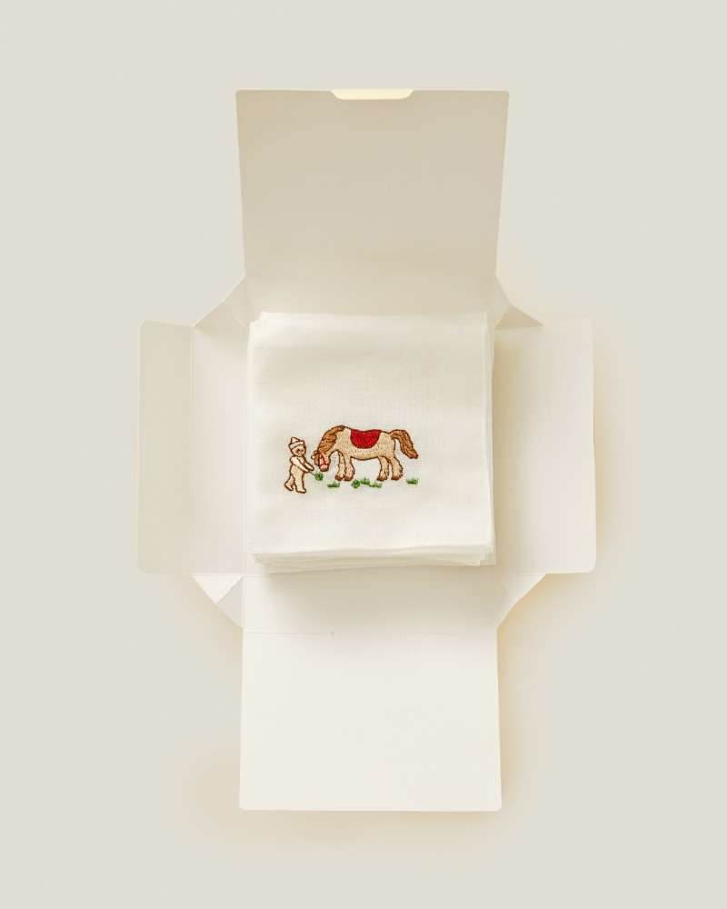 2026 Year of the Horse Summer Handkerchief 5-Piece Set