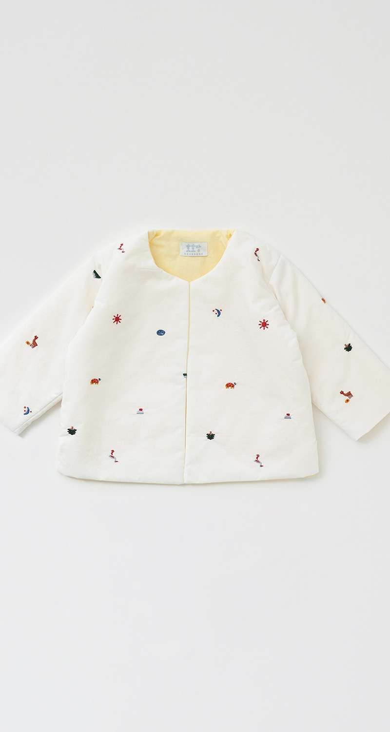 Ten Symbols of Longevity Yellow Magoja Jacket S