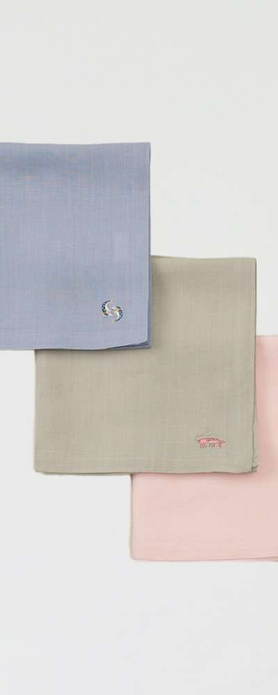 Hohodang Baby Eohhaedo Linen Belly Blanket 3-Color Set (With Pouch)
