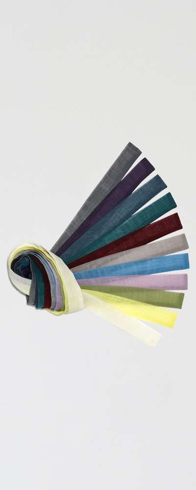 [10 Days Processing] Girl's Hanbok Nobangs Ribbon Ties - 11 Colors