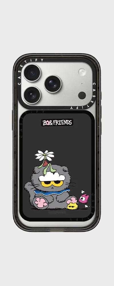 ZO&FRIENDS X CASETiFY カードホルダースタンド（ブラック）